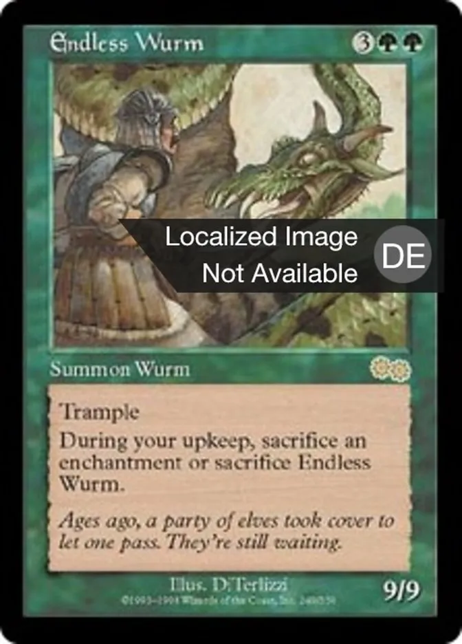 Endloser Wurm kaufen - Urza's Saga bei TcG Love