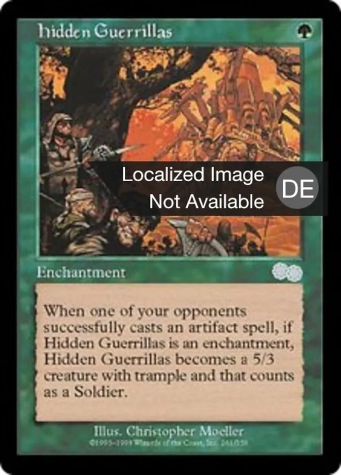 Verborgene Guerrillas kaufen - Urza's Saga bei TcG Love