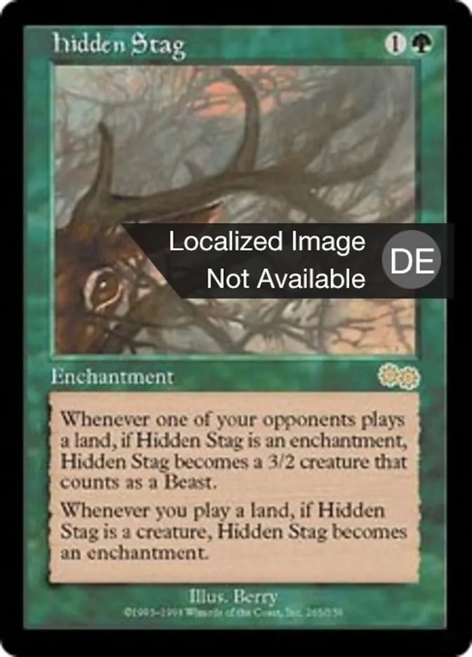 Verborgener Hirsch kaufen - Urza's Saga bei TcG Love