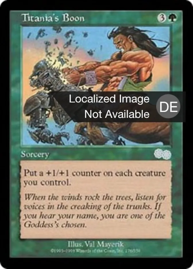 Titanias Geschenk kaufen - Urza's Saga bei TcG Love