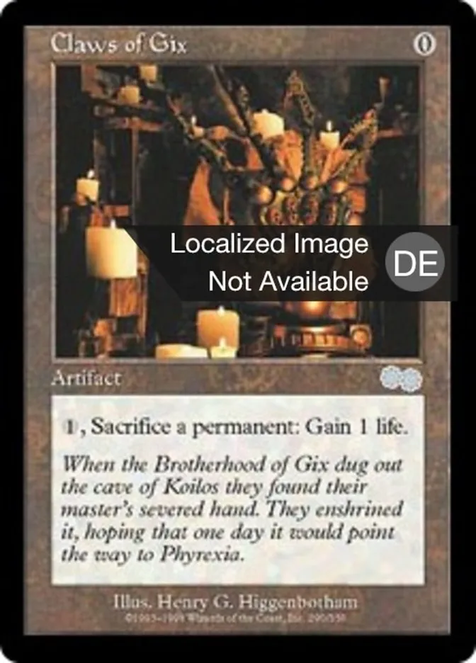 Klauen des Gix kaufen - Urza's Saga bei TcG Love
