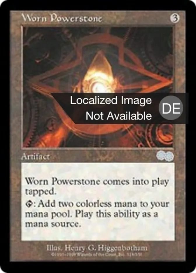 Abgenutzter Kraftstein kaufen - Urza's Saga bei TcG Love