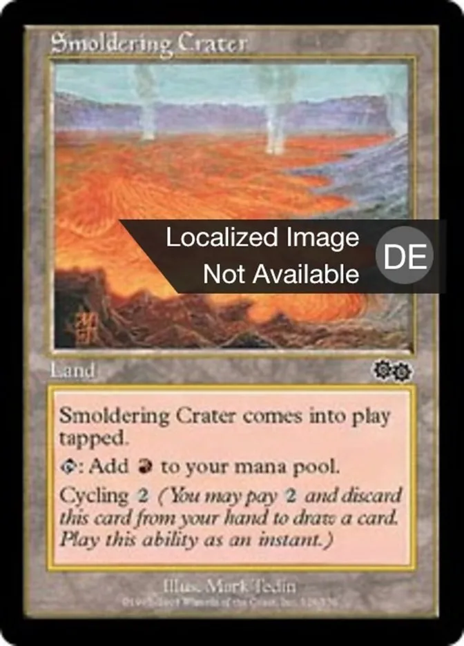 Dampfender Krater kaufen - Urza's Saga bei TcG Love