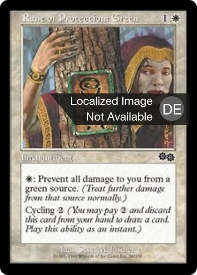 Schutzrune gegen Grün kaufen - Urza's Saga bei TcG Love