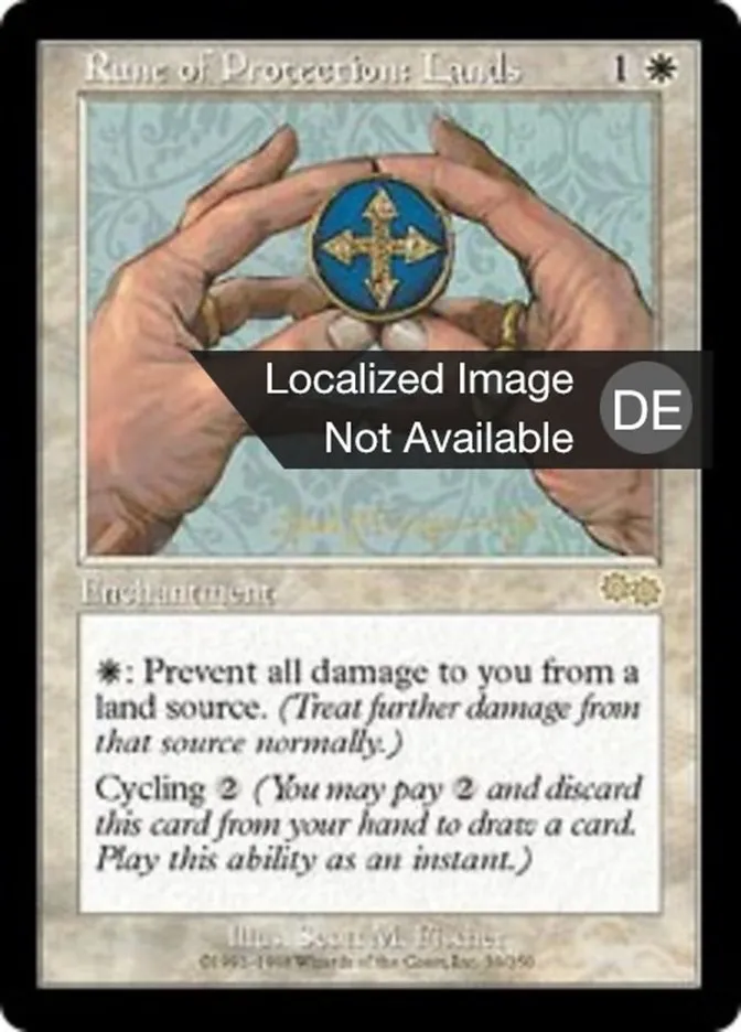 Schutzrune gegen Länder kaufen - Urza's Saga bei TcG Love