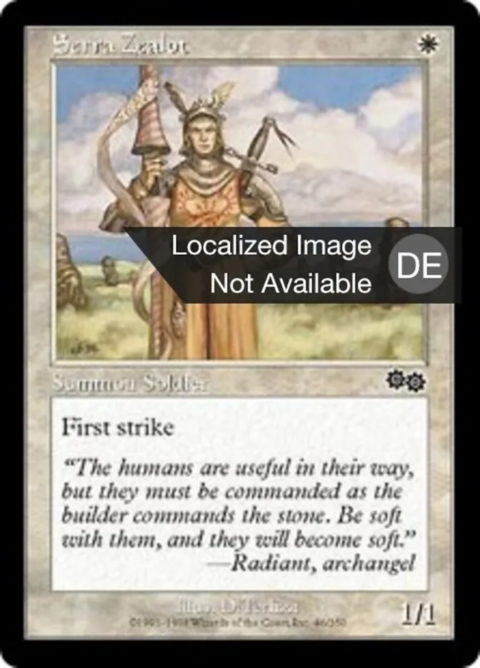 Eiferer von Serra kaufen - Urza's Saga bei TcG Love