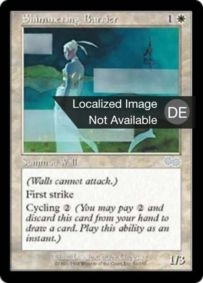 Leuchtende Barriere kaufen - Urza's Saga bei TcG Love