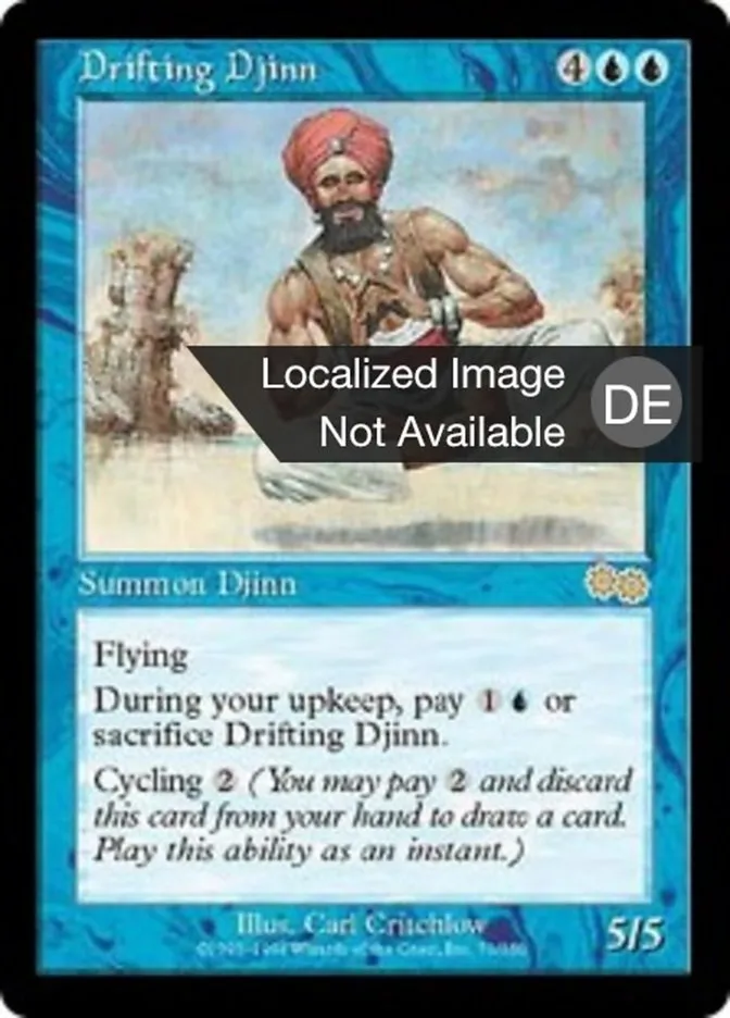 Gleitender Dschinn kaufen - Urza's Saga bei TcG Love