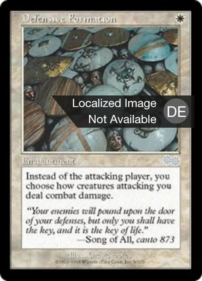 Verteidigungsformation kaufen - Urza's Saga bei TcG Love