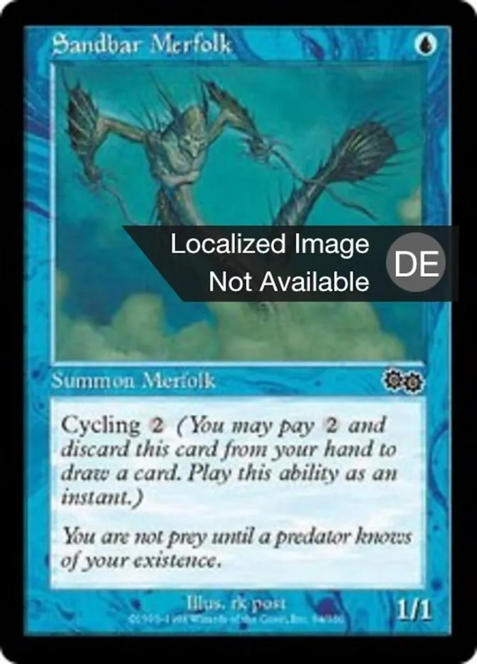 Sandbankmeervolk kaufen - Urza's Saga bei TcG Love