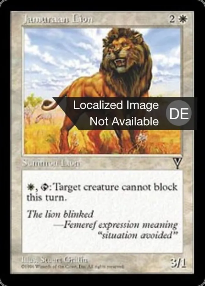 Jamuraalöwe kaufen - Visions bei TcG Love