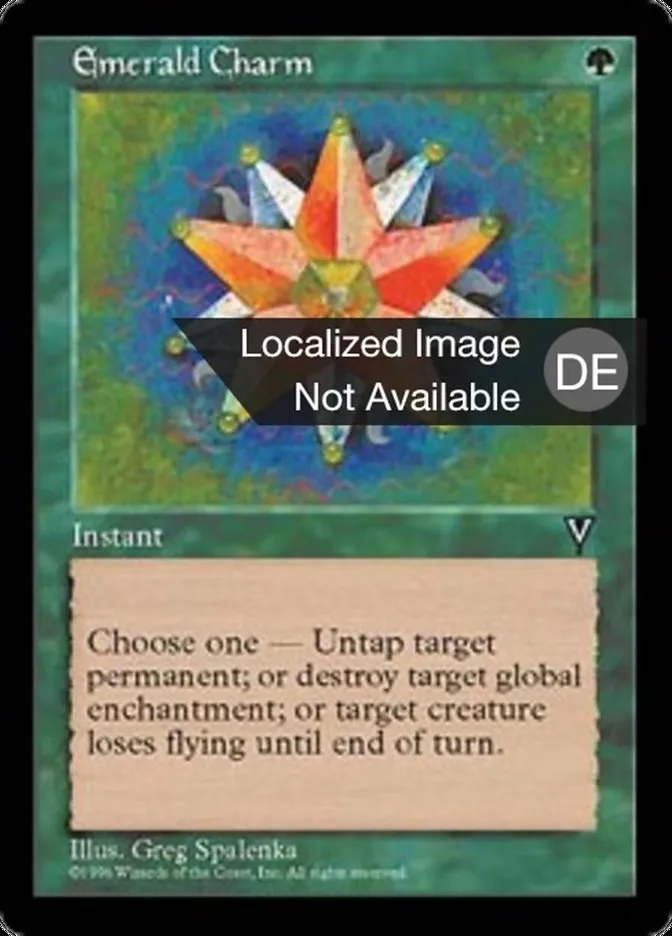 Smaragdamulett kaufen - Visions bei TcG Love