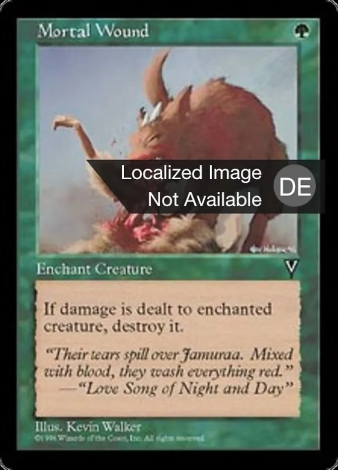 Tödliche Verwundung kaufen - Visions bei TcG Love