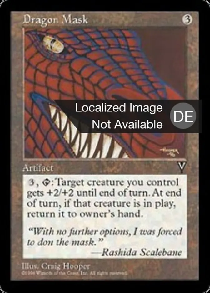Drachenmaske kaufen - Visions bei TcG Love
