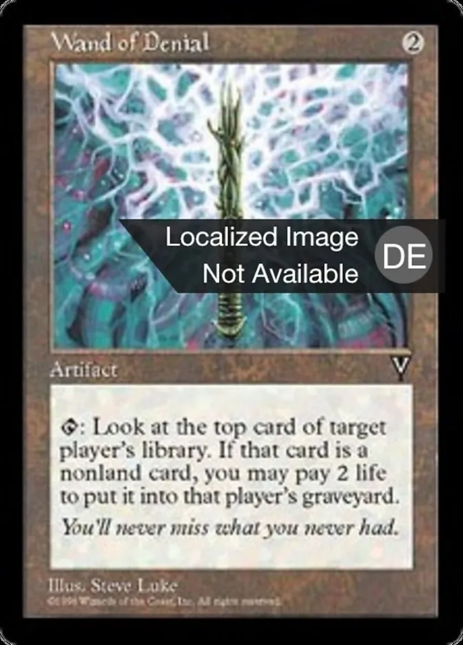 Zauberstab des Verweigerns kaufen - Visions bei TcG Love