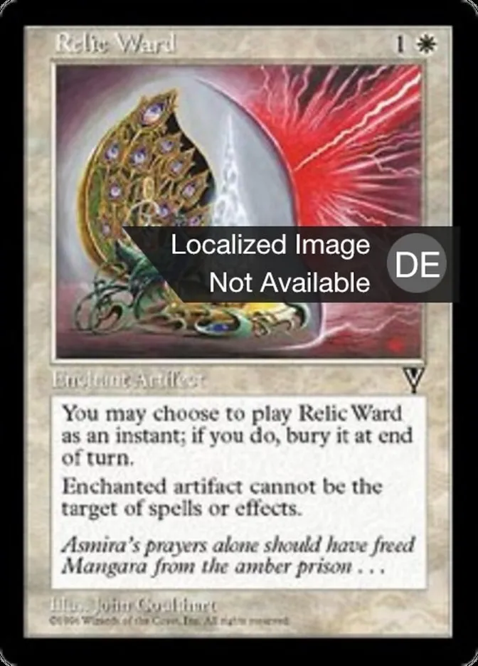 Reliktenschutz kaufen - Visions bei TcG Love
