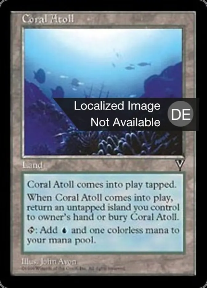 Korallenatoll kaufen - Visions bei TcG Love