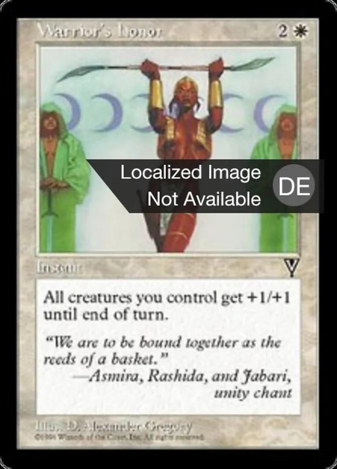 Kriegerehre kaufen - Visions bei TcG Love