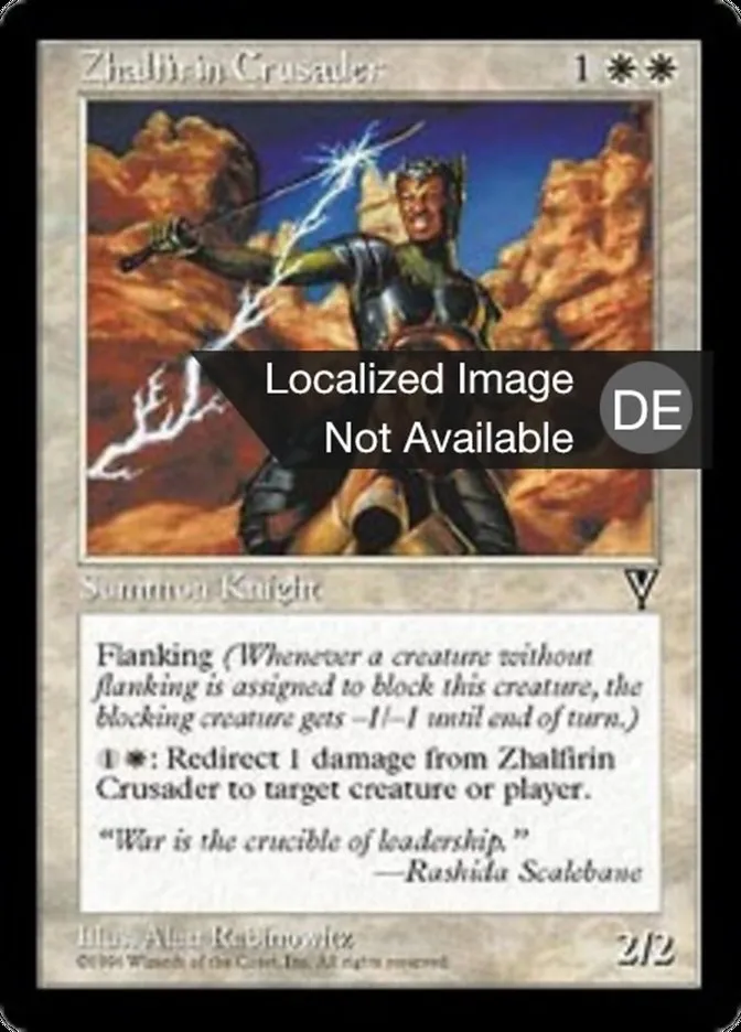 Zhalfirinischer Kreuzritter kaufen - Visions bei TcG Love