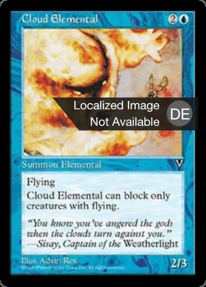 Wolkenelementar kaufen - Visions bei TcG Love