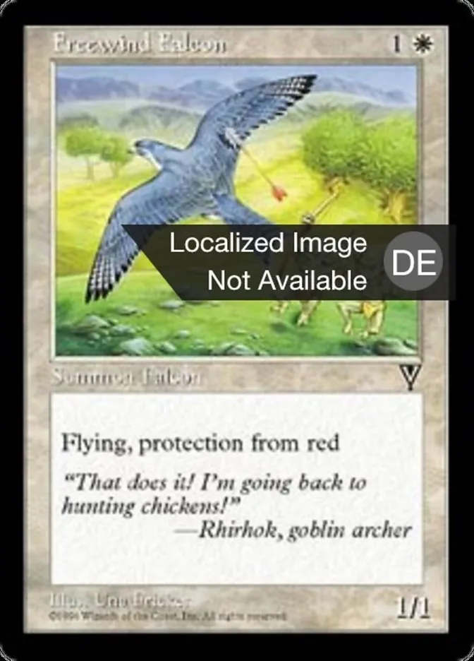 Pfeilschneller Falke kaufen - Visions bei TcG Love