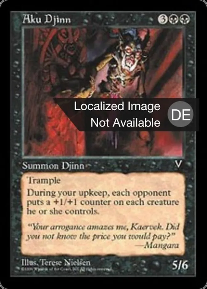 Aku-Dschinn kaufen - Visions bei TcG Love