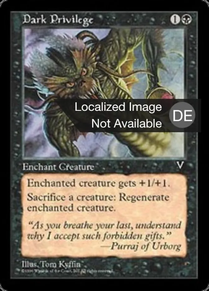 Dunkles Privileg kaufen - Visions bei TcG Love