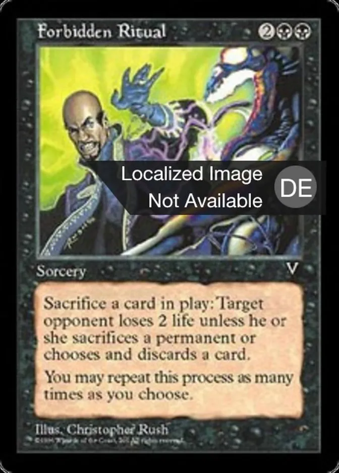 Verbotenes Ritual kaufen - Visions bei TcG Love