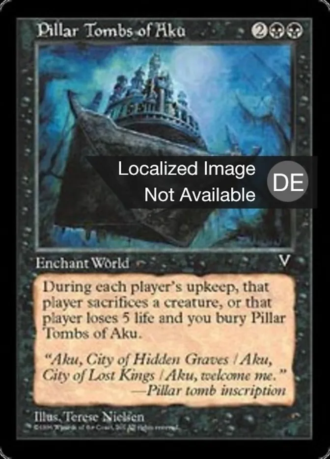 Die Säulengräber von Aku kaufen - Visions bei TcG Love