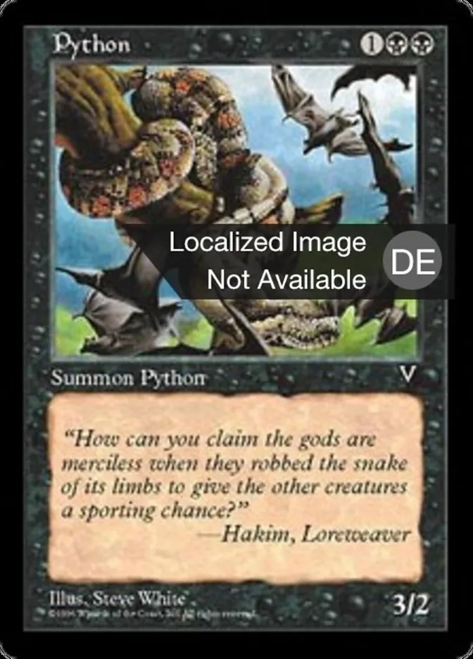 Python kaufen - Visions bei TcG Love