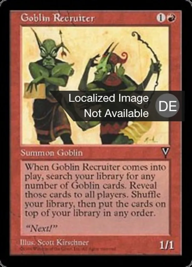 Goblin-Anwerber kaufen - Visions bei TcG Love