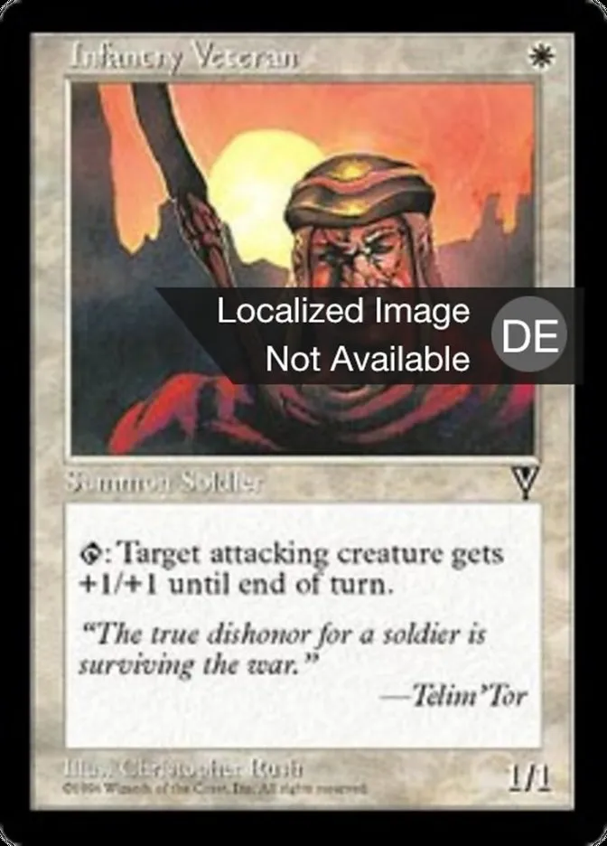 Erfahrener Fußsoldat kaufen - Visions bei TcG Love