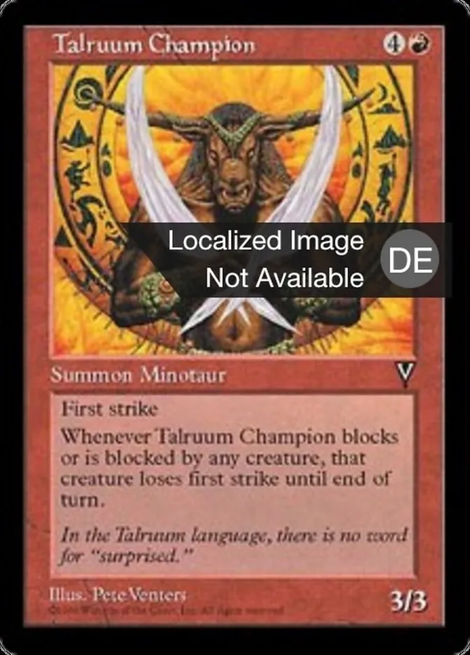 Talruum-Champion kaufen - Visions bei TcG Love