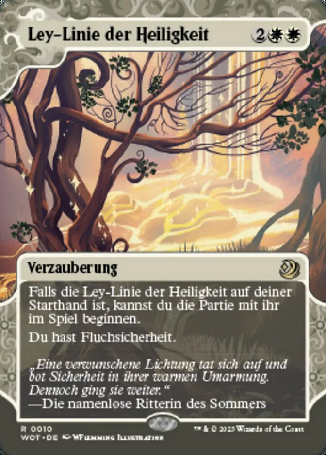 Ley-Linie der Heiligkeit kaufen - Wilds of Eldraine: Enchanting Tales bei TcG Love