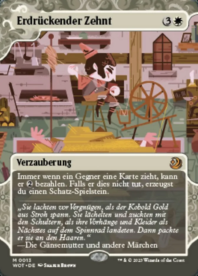 Erdrückender Zehnt kaufen - Wilds of Eldraine: Enchanting Tales bei TcG Love