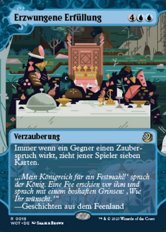 Erzwungene Erfüllung kaufen - Wilds of Eldraine: Enchanting Tales bei TcG Love