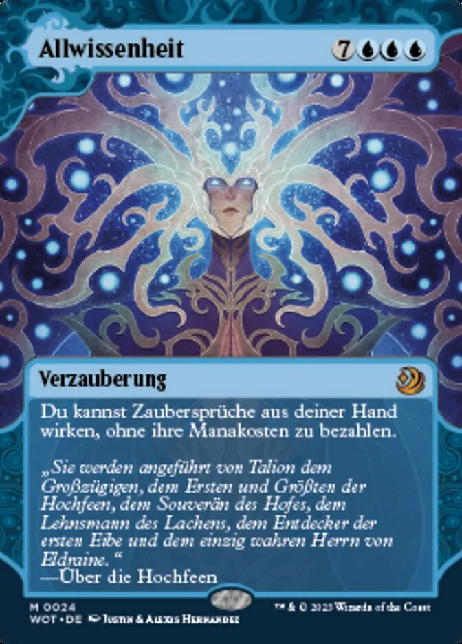 Allwissenheit kaufen - Wilds of Eldraine: Enchanting Tales bei TcG Love