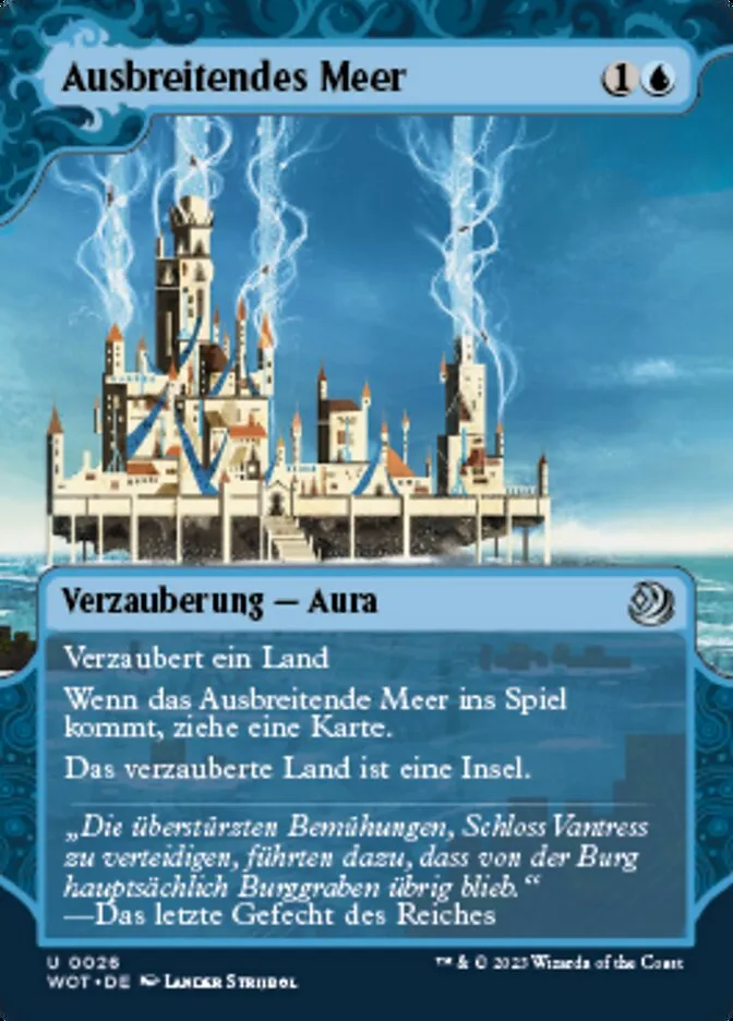 Ausbreitendes Meer kaufen - Wilds of Eldraine: Enchanting Tales bei TcG Love