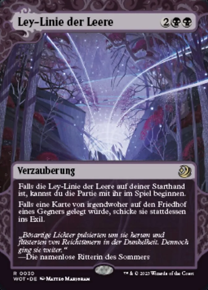 Ley-Linie der Leere kaufen - Wilds of Eldraine: Enchanting Tales bei TcG Love