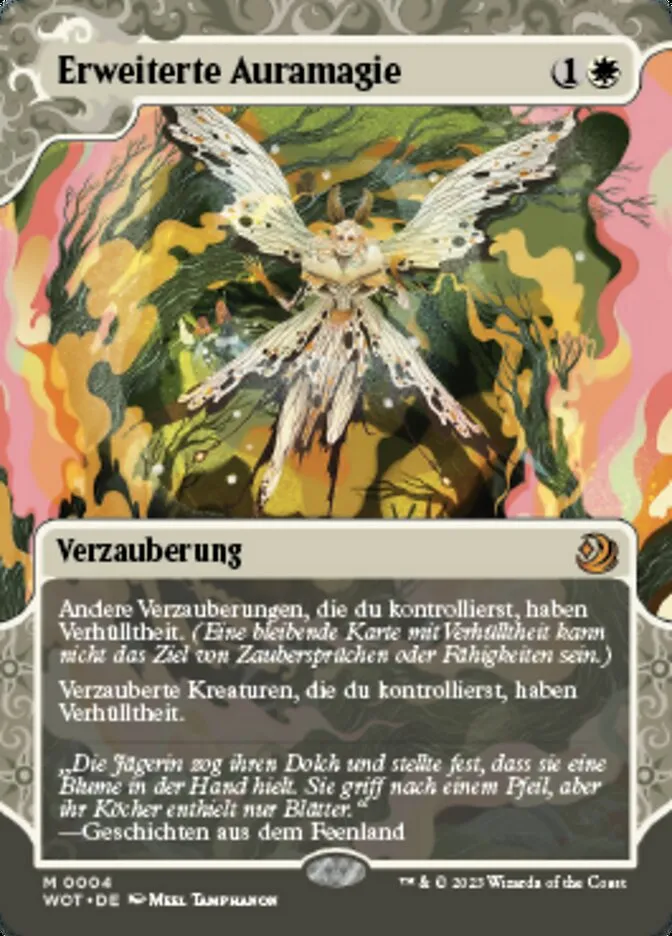 Erweiterte Auramagie kaufen - Wilds of Eldraine: Enchanting Tales bei TcG Love