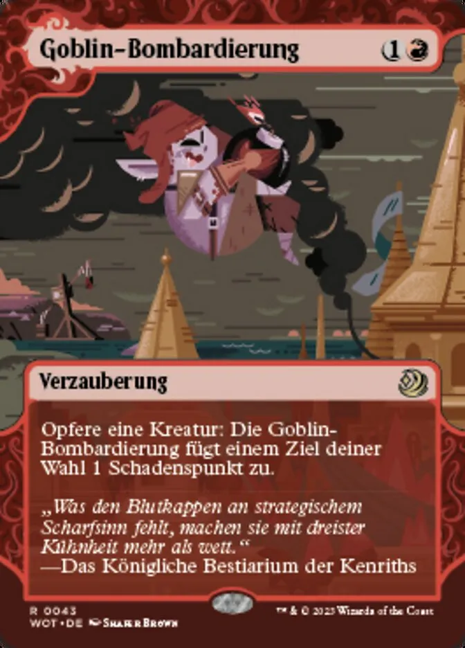 Goblin-Bombardierung kaufen - Wilds of Eldraine: Enchanting Tales bei TcG Love