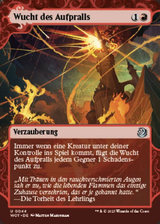 Wucht des Aufpralls kaufen - Wilds of Eldraine: Enchanting Tales bei TcG Love