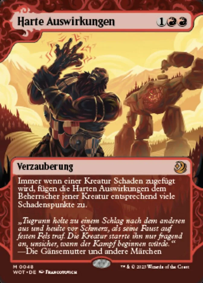 Harte Auswirkungen kaufen - Wilds of Eldraine: Enchanting Tales bei TcG Love