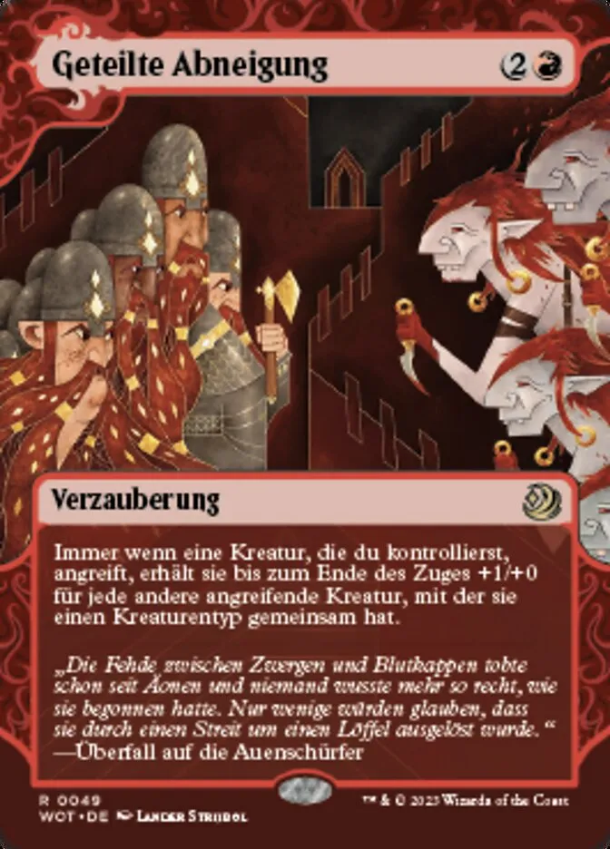Geteilte Abneigung kaufen - Wilds of Eldraine: Enchanting Tales bei TcG Love