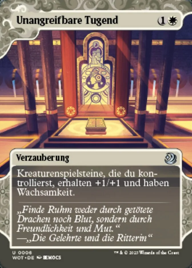 Unangreifbare Tugend kaufen - Wilds of Eldraine: Enchanting Tales bei TcG Love