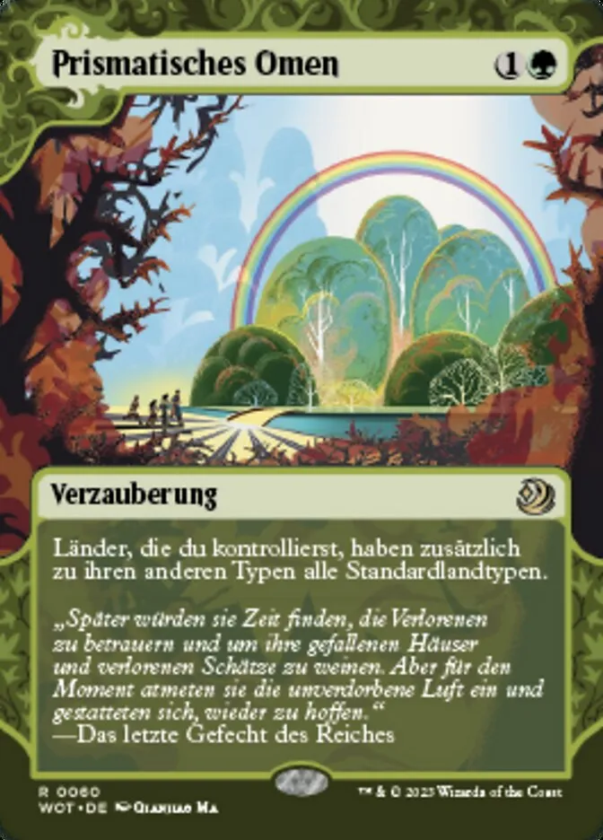 Prismatisches Omen kaufen - Wilds of Eldraine: Enchanting Tales bei TcG Love