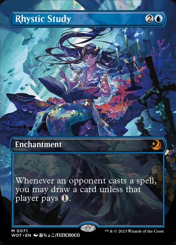 Rhystic Study kaufen - Wilds of Eldraine: Enchanting Tales bei TcG Love
