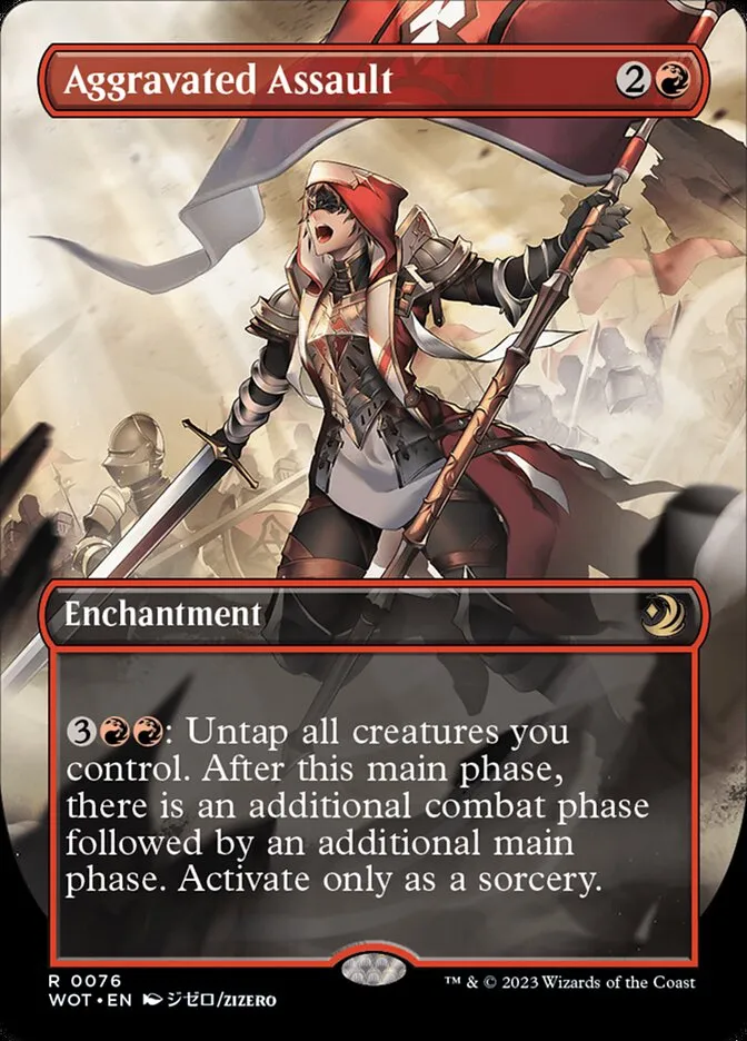 Aggravated Assault kaufen - Wilds of Eldraine: Enchanting Tales bei TcG Love