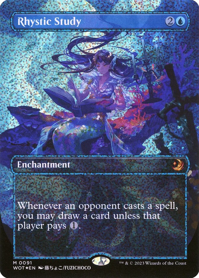 Rhystic Study kaufen - Wilds of Eldraine: Enchanting Tales bei TcG Love