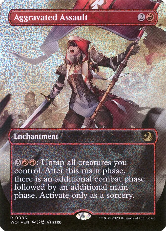 Aggravated Assault kaufen - Wilds of Eldraine: Enchanting Tales bei TcG Love
